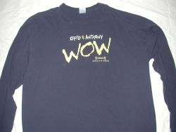 Opie and Anthony Classic WOW XM Radio Shirt From 2005