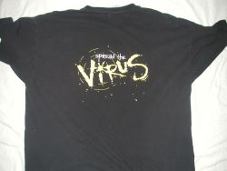 The original Opie and Anthony Spread The Virus XM Satellite Radio T-Shirt from 2005 for sale.
